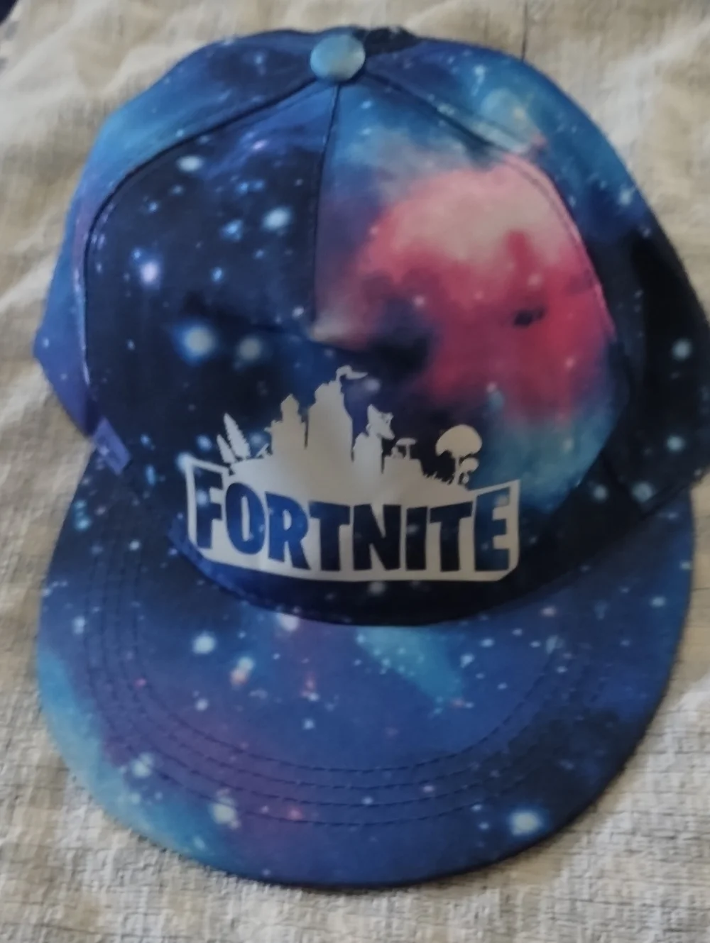 Galaxy Snapback Hat - Blue/Purple